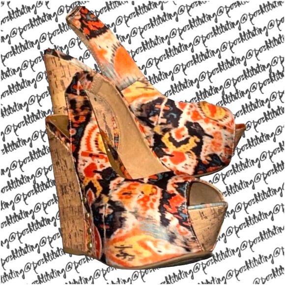 G bu Guess platform wedges - Picture 1 of 9